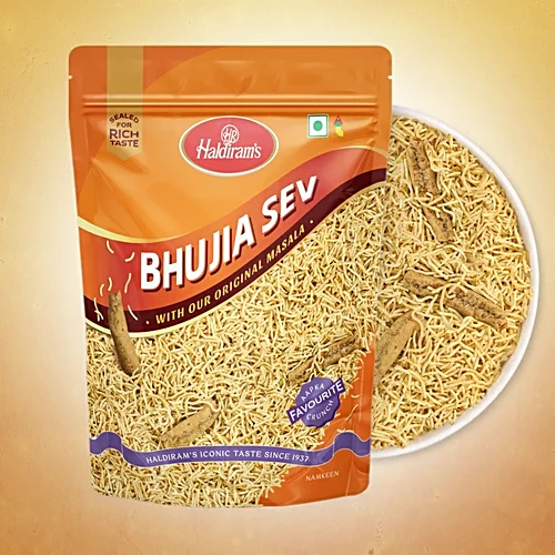 Haldiram's Namkeen – Bhujia Sev, 1 kg Pouch