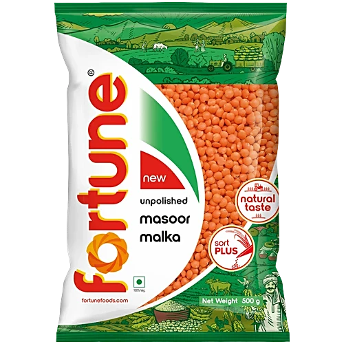Fortune Unpolished Masoor Malka Big Dal