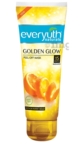 Everyuth Naturals Golden Glow Peel-Off Mask with 24 Karat Gold