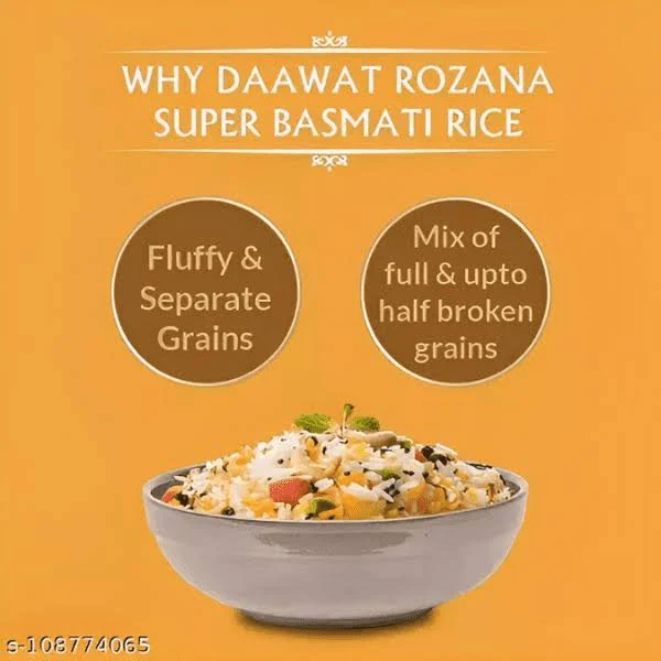 Daawat Rozana Super Basmati Rice (Medium Grain)