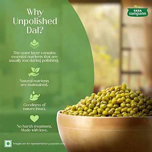 Tata Sampann Unpolished Green Moong